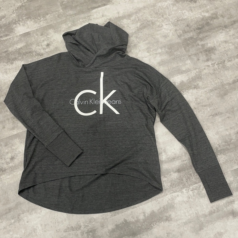 Calvin Klein long sleeve lightweight hoodie
